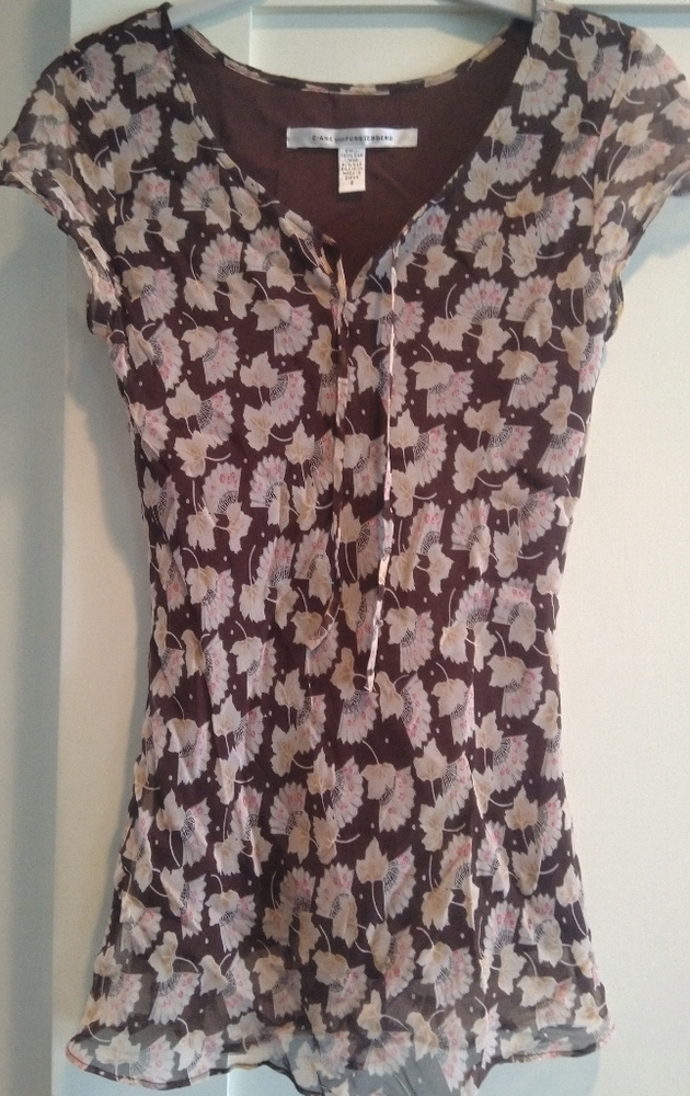 Silk sleeveless shirt